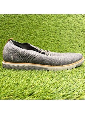 Hush Puppies Expert Knit Mens Size 8 Gray Casual Classic Lace Up Oxford Shoes